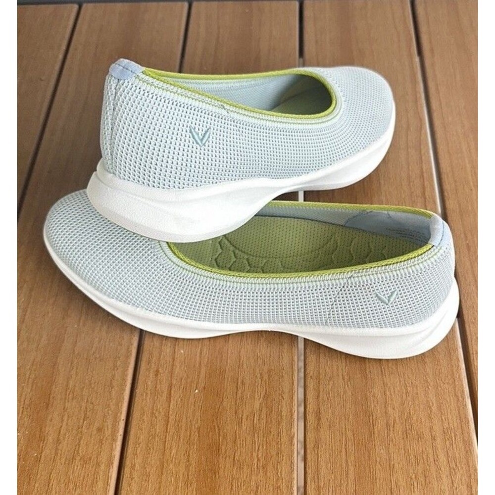 VIVAIA Walker Pro Hybrid Izabel Ballet Flats Women US 6.5 EU 37 Ice Flow NWOB - Picture 4 of 11